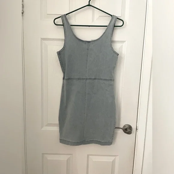 LIGHT DENIM DRESS - Picture 2 of 4